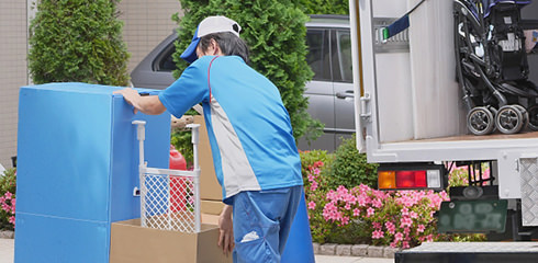 家具や什器の搬出搬入